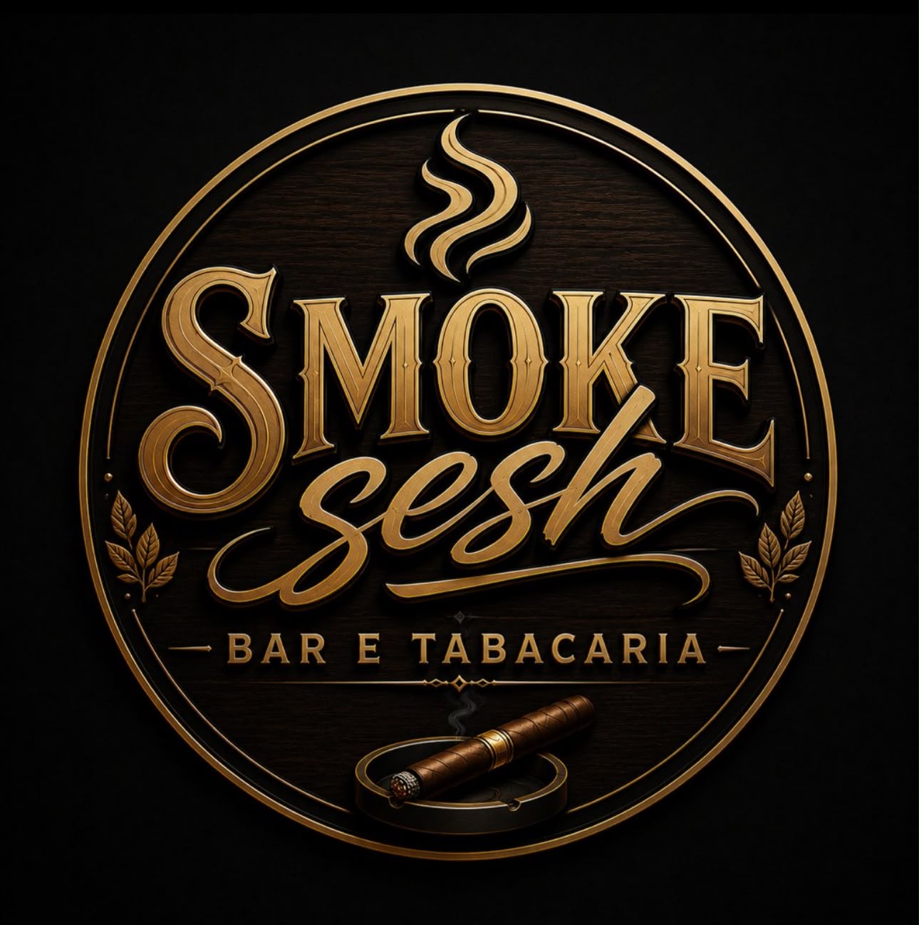 Logo oficial Smoke Sesh Bar e Tabacaria